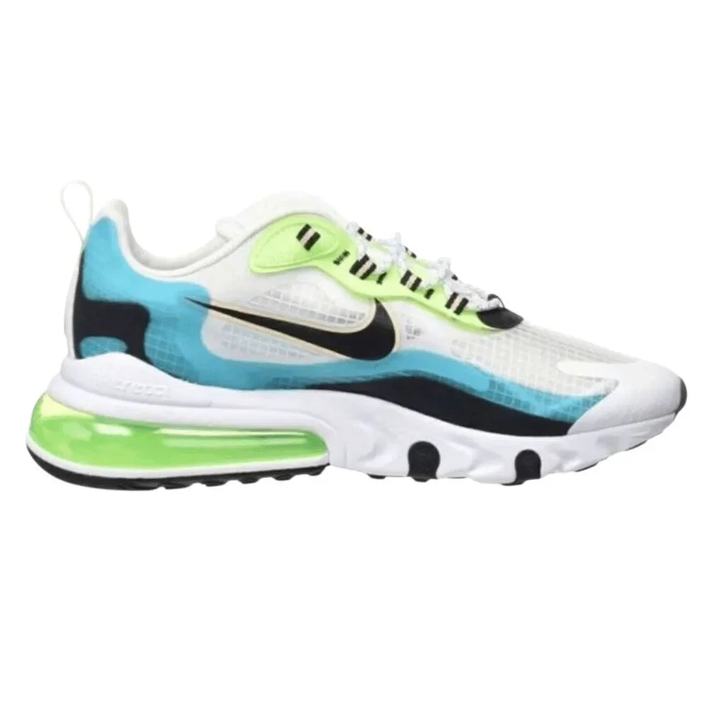 NIKE Air Max 270 React 'Oracle Aqua Ghost Green' Running Shoes Size 8